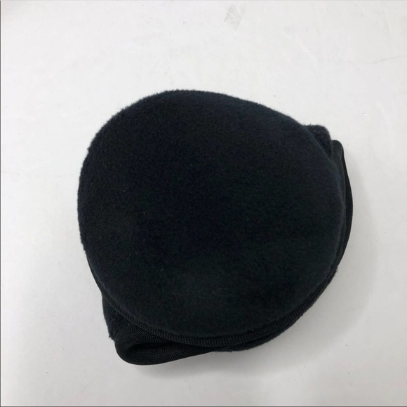 180s NEW Men Tec Fleece Behind The Head Ear Warmer Black One Size Winter Snow - Picture 7 of 13